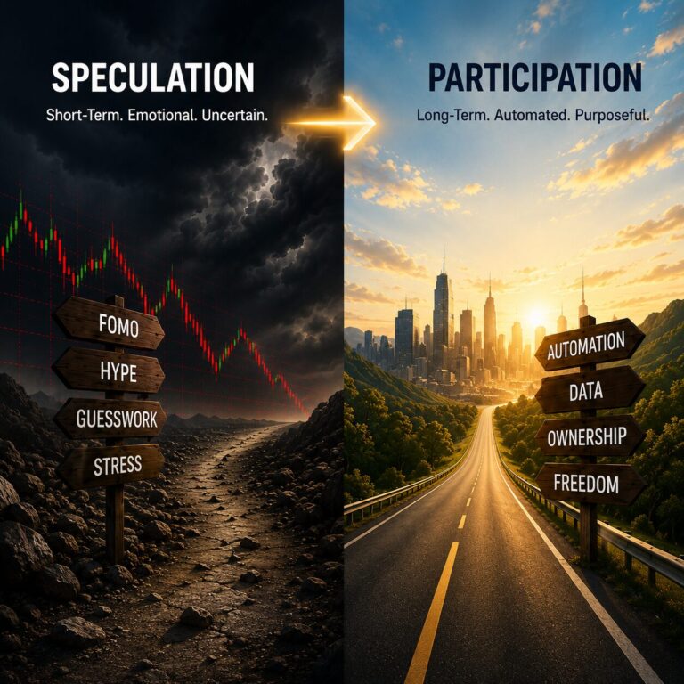 Contrasting investment strategies and mindsets.